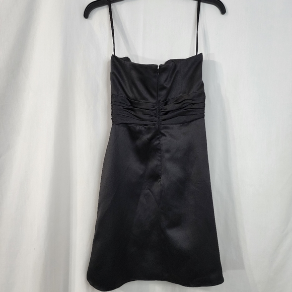 White House Black Market dress size 0 color Black straples - Picture 4 of 7